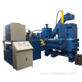 Horizontal Steel Chips Cuttings Borings Briquette Press